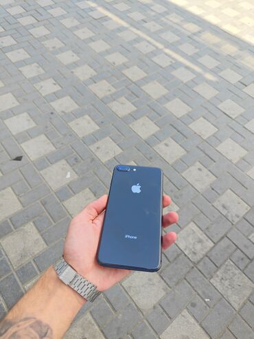 saxta iphone: IPhone 8 Plus, 64 GB, Qara, Barmaq izi