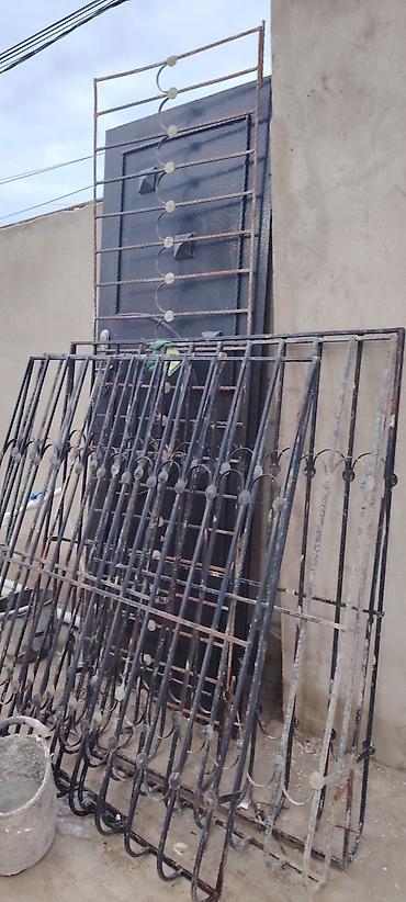 panel tiktok: Məhsul: Metal pəncərə barmaqlıqları və PVC pəncərə çərçivələri dəsti — 1