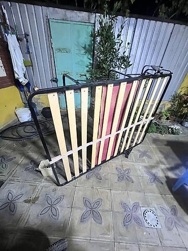 raskladuška: Metaldan çərçivəli qatlanan çarpayı (raskladuşka) satılır. - Ölçü — 2