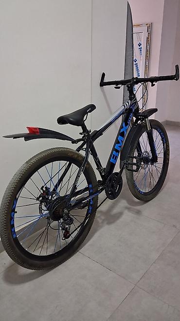 irsad telecom velosiped: BMX GTR dağ velosipedi - Geniş ölçülü 26" təkərlər, mavi saplamalı — 3