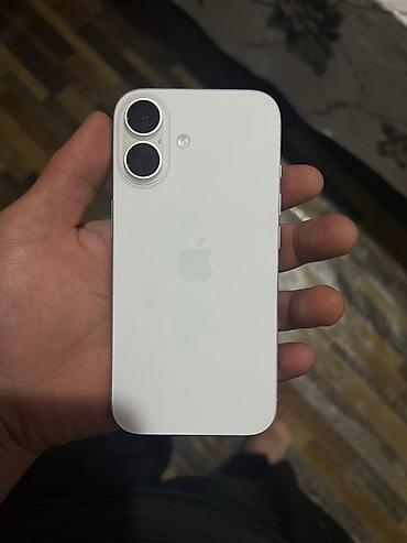 macbook air 15 m2: IPhone 16, Б/у, 128 ГБ, Белый, Кабель, Коробка, Чехол, 100 % — 3