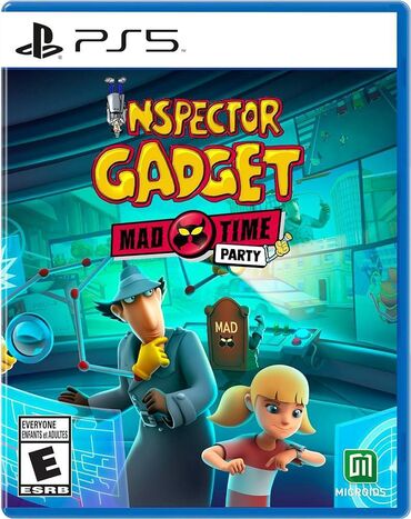 PS4 (Sony PlayStation 4): Оригинальный диск !!! Inspector Gadget: Mad Time Party Русская Версия