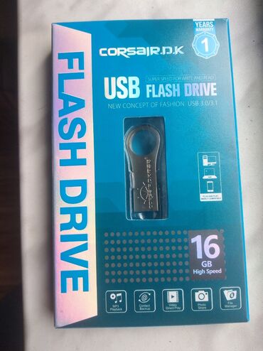 usb led traka za tv: Flash kart 16 GB, USB 3.1, Yeni