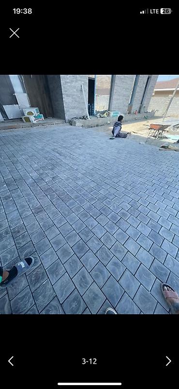 Тротуарная плитка: Тротуарная плитка укладываем высокие качество 6 лет опыт - Формат — 7