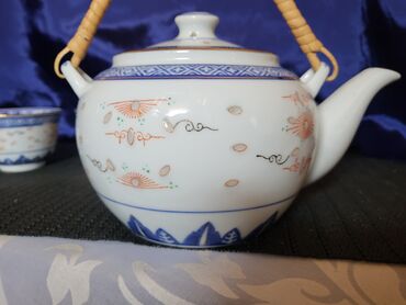 Kompleti posuđa: Servis nov za caj i kafu Jing dezen pirincani porcelan iz 50ih — 12