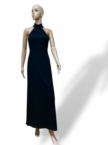 plisana haljina zara: L (EU 40), color - Black, Cocktail, With the straps