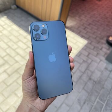 айфон 13 про макс 256 гб цена бу: IPhone 12 Pro Max, Колдонулган, 256 ГБ, Көк, 100 %