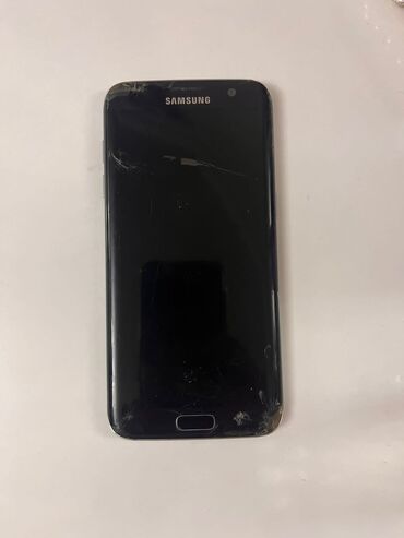 Samsung: Samsung Galaxy S7 Edge, 32 GB, rəng - Qara, Qırıq, Sensor, Barmaq izi