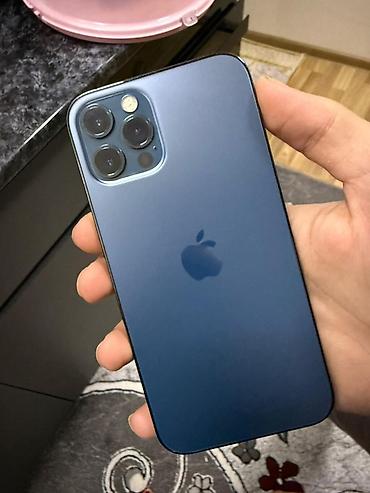 Apple iPhone: IPhone 12 Pro, Pacific Blue, Face ID — 11