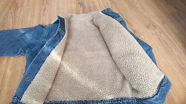 kiton kurtka: Məmulat: İçlikli cins gödəkçə Təsvir: - Klassik mavi denim — 3