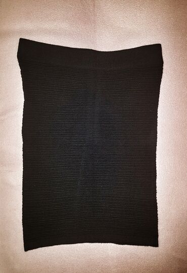 din suknja: S (EU 36), Mini, color - Black