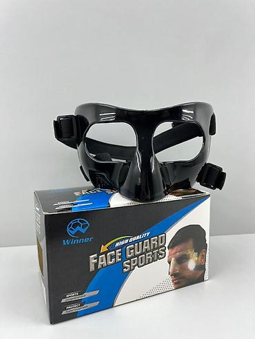 №: 7159 Məhsulun adı: Futbol üçün qoruyucu idman maskası, qara