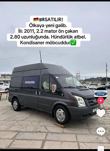 Ford: Ford Transit: 2.2 l | 2011 il Van/Minivan — 2