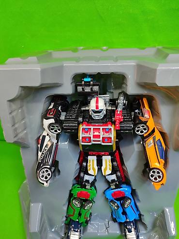 Другие товары для детей: Тобот Магма 6 большой робот игрушка🌟 Комплектация товара: 6 машинок — 4