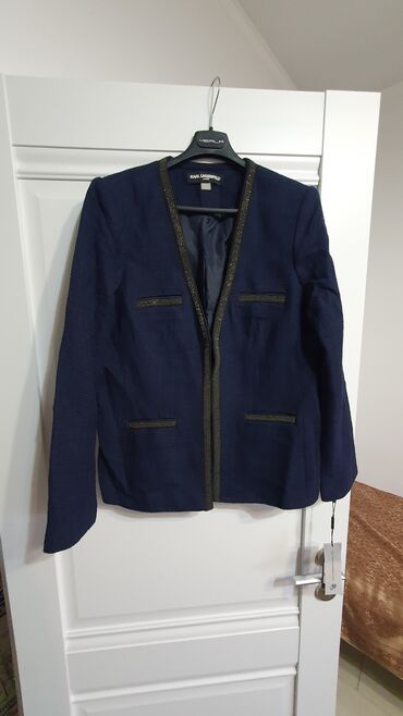 яркий пиджак: Пиджак, Блейзер, Жаккард, Однобортная модель, США, L (EU 40)