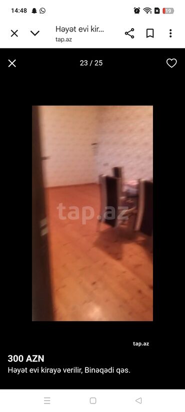 Uzunmüddətli kirayə evlər: 60 kv. m, 2 otaqlı, Kombi, Qaz, İşıq — 16