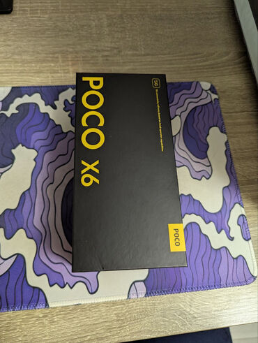телефоны поко: Poco X6, 256 ГБ, цвет - Черный