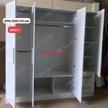 wifaner: Yeni, Düz dolab, Qarderob, paltar dolabı