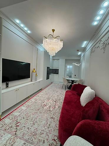 ничего: 3 комнаты, 87 м², Асанбай мкр Элитка, 6 этаж, Дизайнерский ремонт — 3