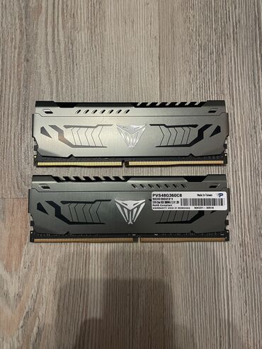 sodimm ddr4: Оперативдик эс-тутум, Колдонулган, Patriot, 8 ГБ, DDR4, 2133 МГц, ПК үчүн