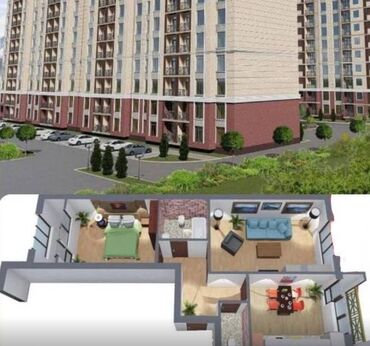 купить квартиру в тунгуче: 2 комнаты, 67 м², Элитка, 10 этаж, ПСО (под самоотделку)