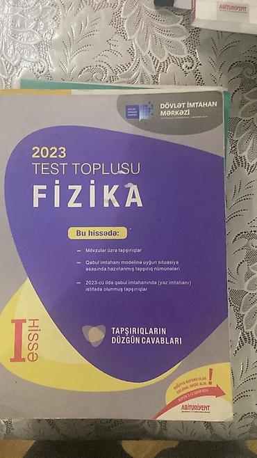 Tədris ədəbiyyatı: Dərs və imtahan hazırlığı üçün kitablar eləsi var 3,4 manat — 5