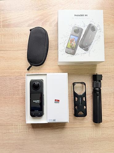 Insta360 X4 8K 360° экшн-камера Комплектация на фото: - Камера