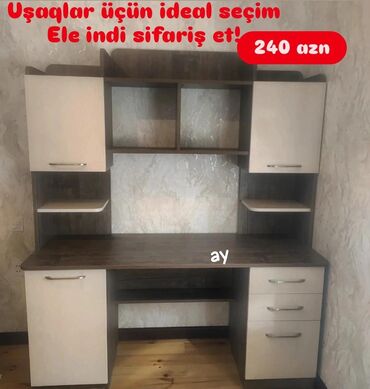 Qonaq otağı dəstləri: Oğlan və qız üçün, Yeni, Yazı masası