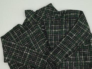 lata 20: Kurtka/żakiet damski z tkaniny typu tweed – krata w odcieniach czerni — 1