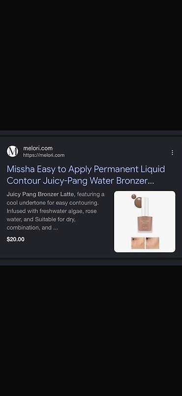 real mass gainer: Miisha Juicy Pang Bronzer – maye bronzer — 2