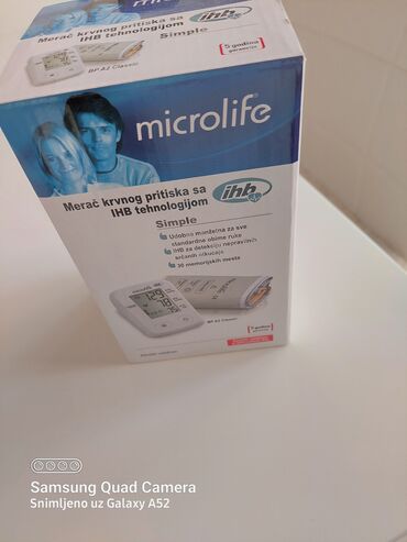 Medicinska oprema: Microlife aparat za merenje pritiska