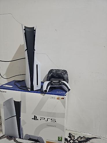 Sony PlayStation: PlayStation 5 slim (версия с дисководом) + 2 геймпада DualSense — 3