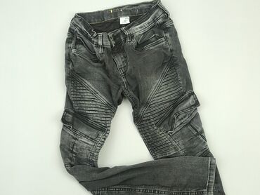 spodenki welurowe by o la la: Jeans, 13 years, 152/158, condition - Very good