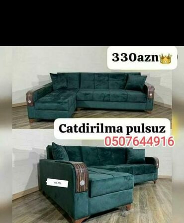 Divanlar: Divan, Yeni, Açılan, Bazalı, Vеlur parça, Şəhərdaxili pulsuz çatdırılma — 2