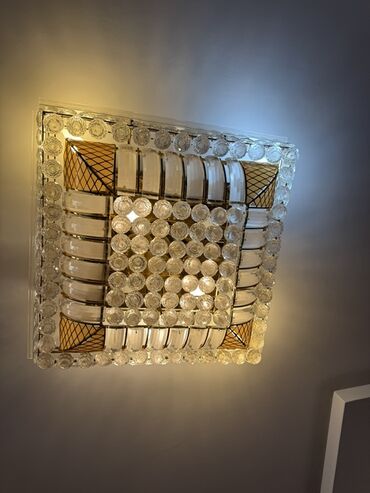 günəş lampası: Çılçıraq, 10 və daha çox lampa, Xrustal