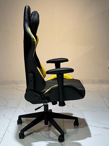 Игровые кресла: Игровое кресло, Новый, С колесиками, Экокожа, В рассрочку — 3