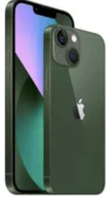 iphone 13 işlənmiş: IPhone 13, 128 ГБ, Зеленый, Гарантия, Отпечаток пальца, Face ID