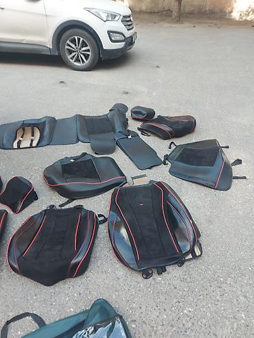 Aksesuarlar və tüninq: Kia Sorento üçün dəri çexol və ayaqaltısı. - Ön və arxa oturacaqlar — 2
