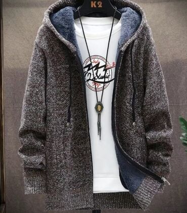 %D0%B2%D0%B8%D0%BD%D1%82%D0%B0%D0%B6%D0%BD%D1%8B%D0%B5 %D0%BE%D0%B4%D0%B5%D0%B6%D0%B4%D1%8B: Эркектердин курткасы, Бардык өлчөмдөр, Жаңы, түсү - Боз, Өзү алып кетүү, Акылуу жеткирүү