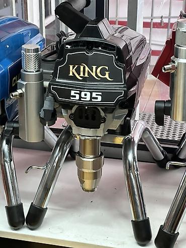 краскопуль: Безвоздушный окрасочный аппарат KING 595 - Профессиональный — 1