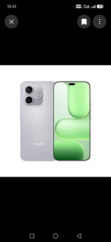 telefon note 10: Honor 256 ГБ, цвет - Серебристый, Отпечаток пальца — 1