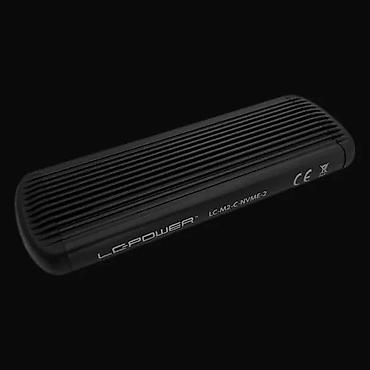 Druga oprema za računare i laptopove: LC-Power LC-M2-C-NVME-2 – USB‑C kućište za M.2 NVMe SSD - USB-C — 5