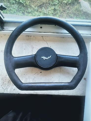 Sükanlar, rullar: Avtomobil sükanı Fiat - Material: qara rəngli süni dəri/rezin — 1