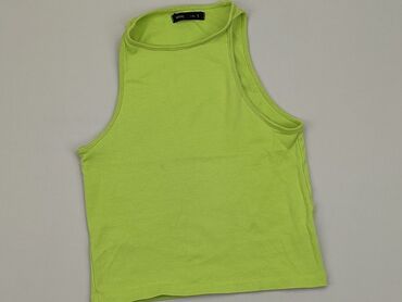 zielone bluzki z bufiastymi rękawami: Blouse, SinSay, S (EU 36), condition - Good