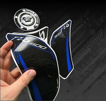far rs: Yamaha fz6 tank pad bocni stitnici stitnik cepa - 334 📌 opis: komplet — 3