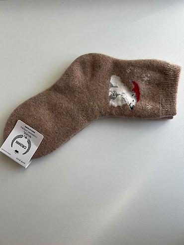 air monarch: Детские тёплые носки CROWN/BENE SOX - Материал: 100% wool (по ярлыку — 7
