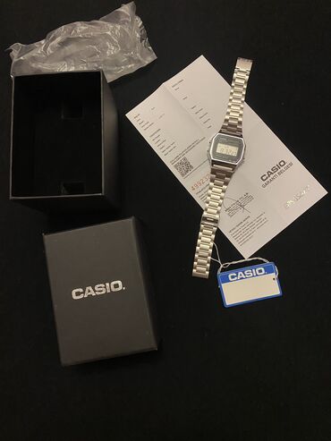 qol saatı casio: Yeni, Qol saatı, Casio, rəng - Gümüşü
