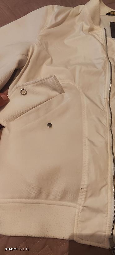 куртки поло: Мужская куртка, L, XL, Zara, Б/у, цвет - Белый, Самовывоз, Платная доставка — 2