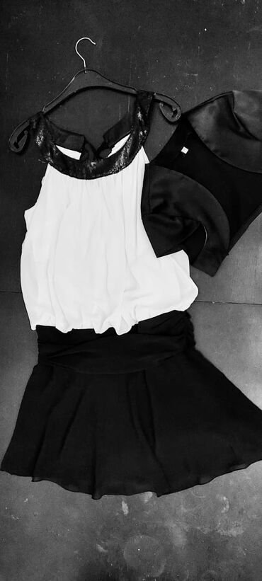 черно белые платья: M (EU 38), цвет - Бежевый, Вечернее