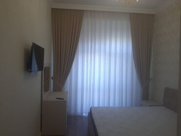 Uzunmüddətli kirayə mənzillər: Dəniz mənzərəli mənzil – tam mebelli və texnikalı - Geniş vitrajlı — 6